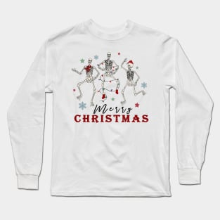 Skeleton Christmas Long Sleeve T-Shirt